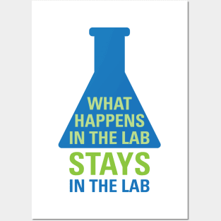 Chemistry - What Happens In The Lab Posters and Art